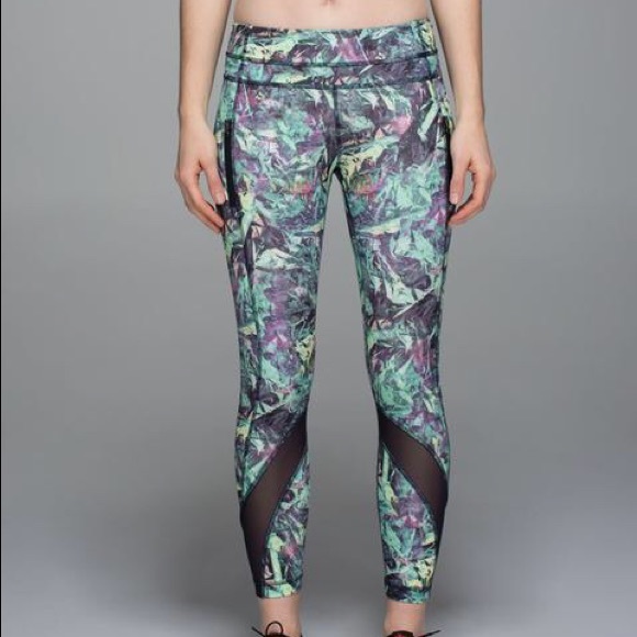 lululemon athletica Pants - Lululemon Inspire Tight II Mesh Yoga Leggings